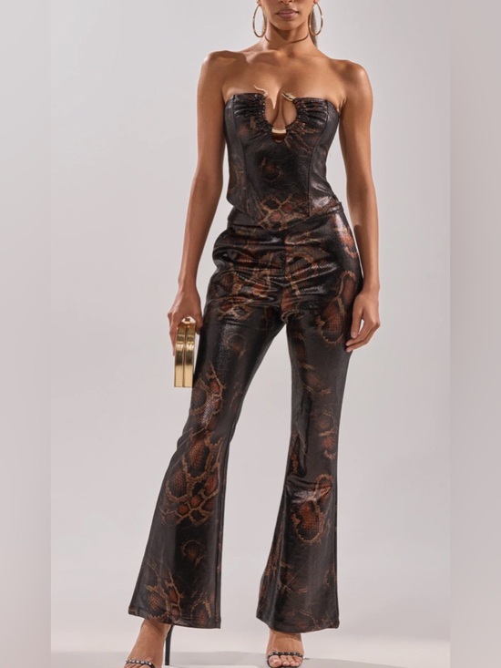 AKIRA Pants - Akira BEING BAD SNAKE TROUSER XL